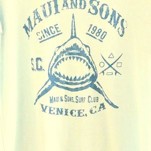 Maui and sons surf shop vintage T-shirt